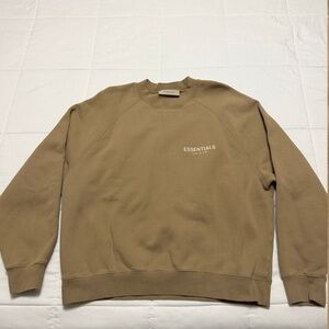 Fear of God Essentials Crewneck in Brown